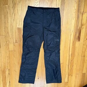 Mountain Hardwear Pants Mens Large Long Waterproof Rain Shell Hiking Outdoor